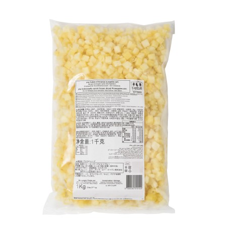 PIÑA CUBITOS CONG.