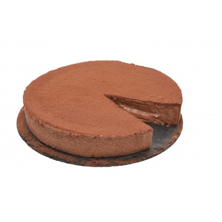 TARTA QUESO Y CHOCOLATE